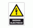 Señal riesgo eléctrico